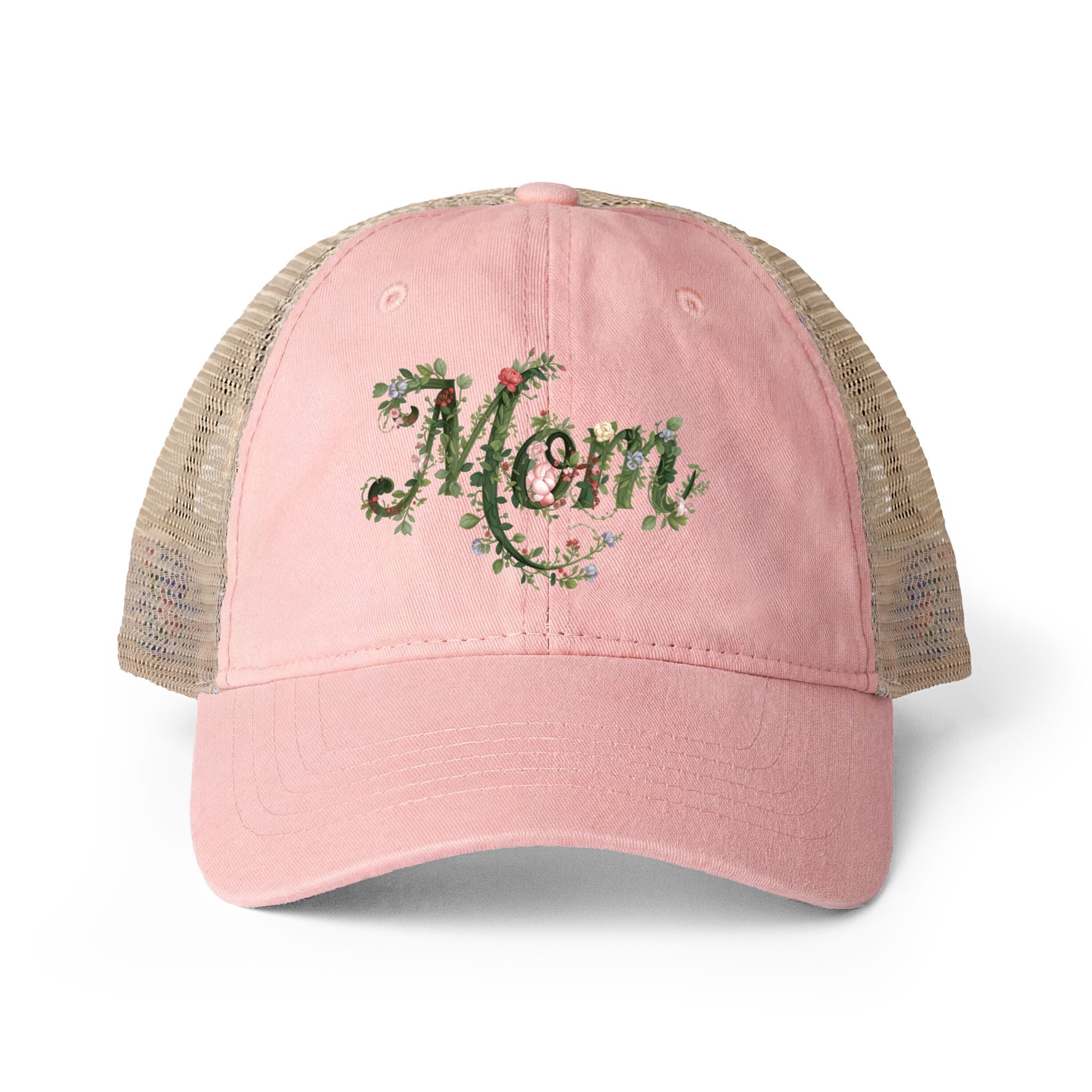 Women's Washed Mesh-Back Cap