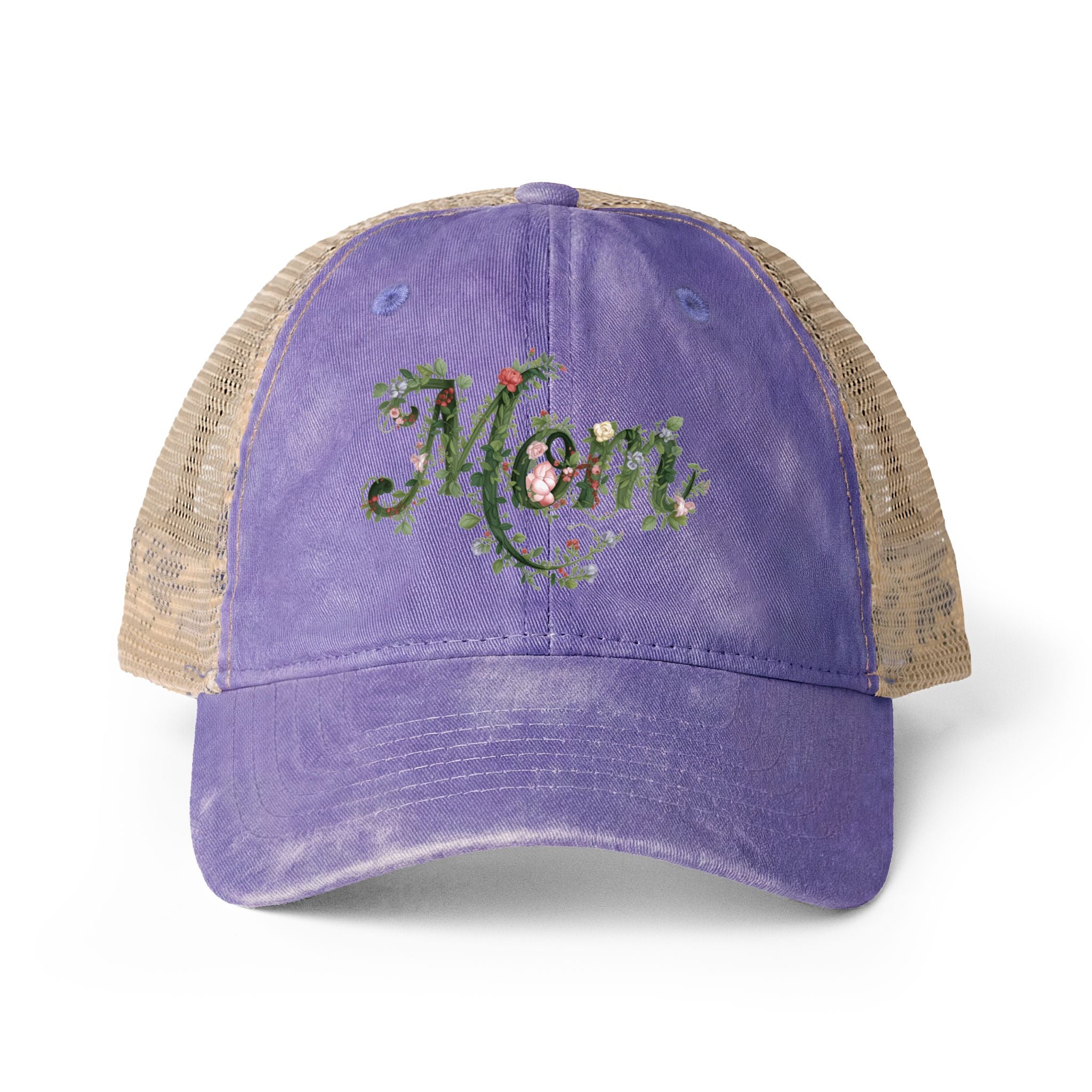 Women's Washed Mesh-Back Cap