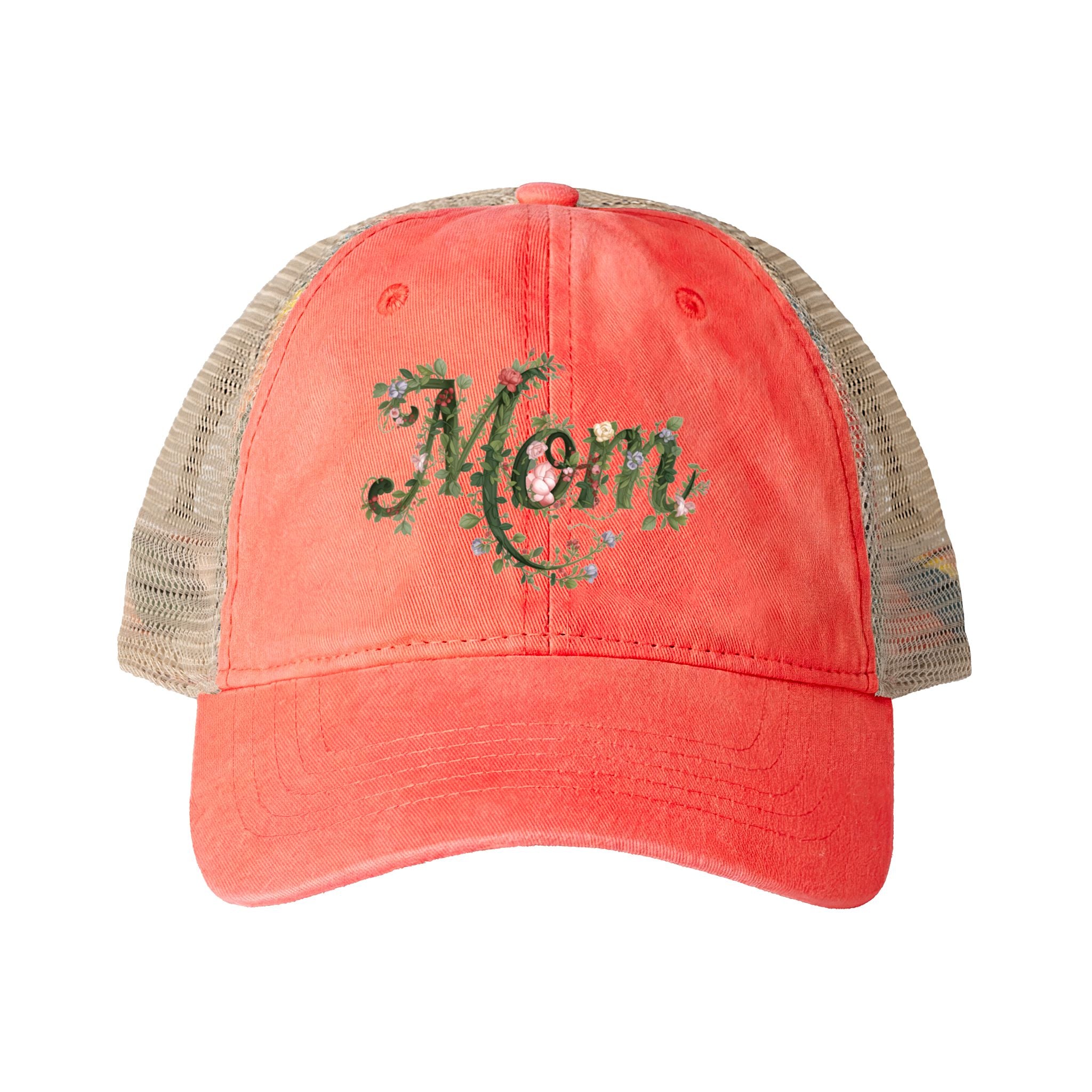 Women's Washed Mesh-Back Cap
