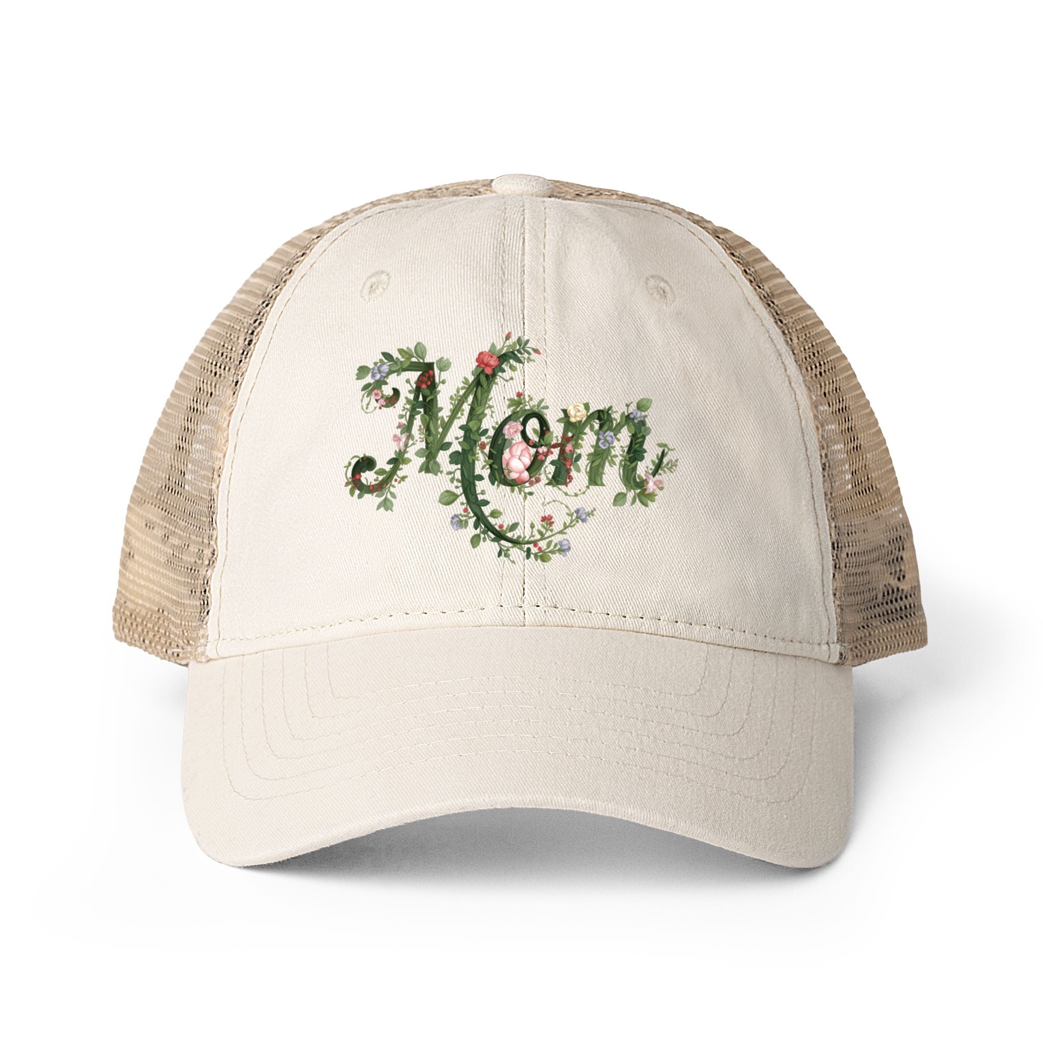 Women's Washed Mesh-Back Cap